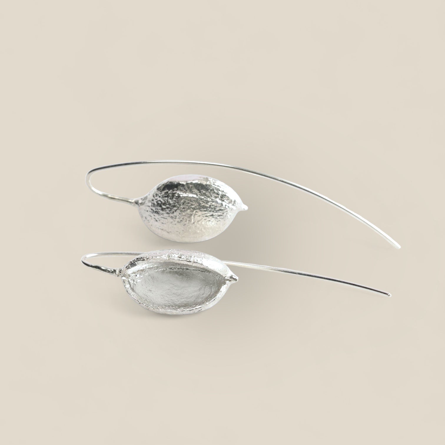 Grevillea pod earrings sterling silver
