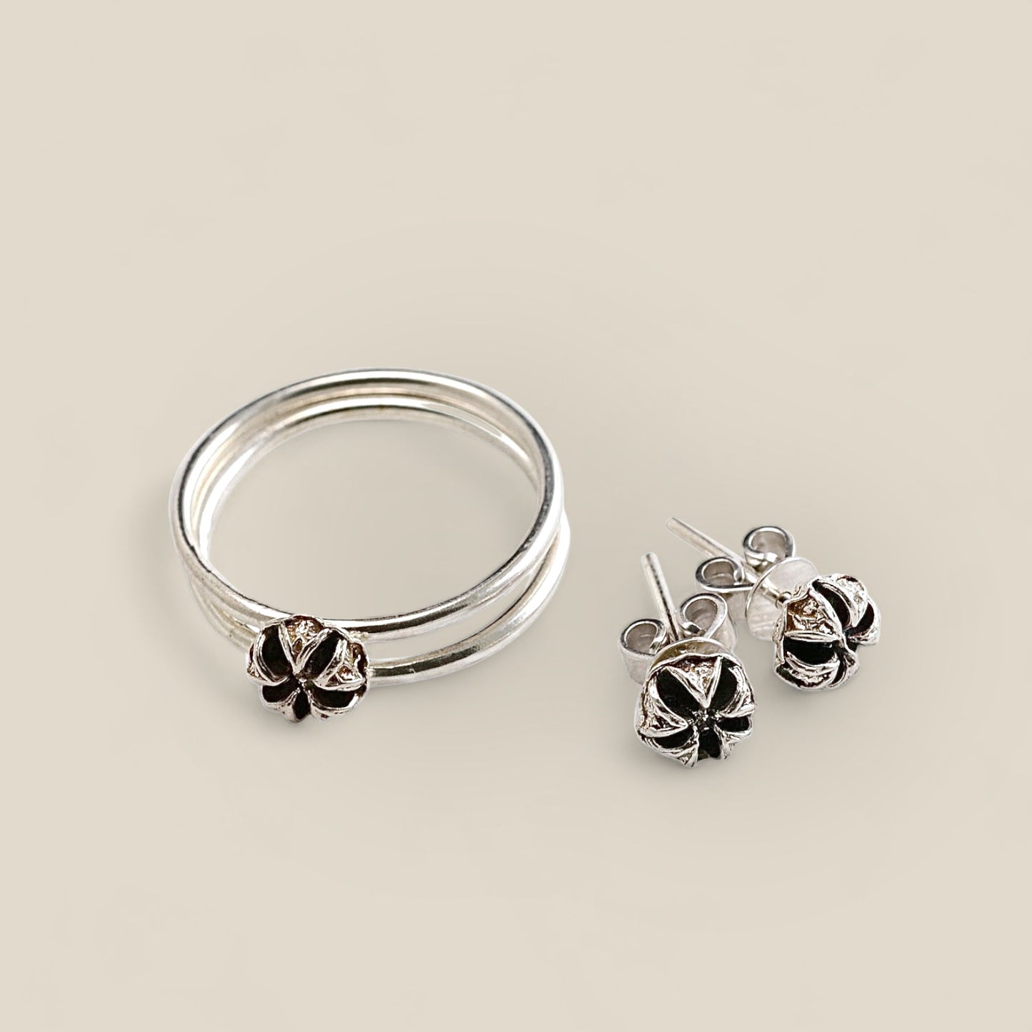 Tea Tree Silver Ring