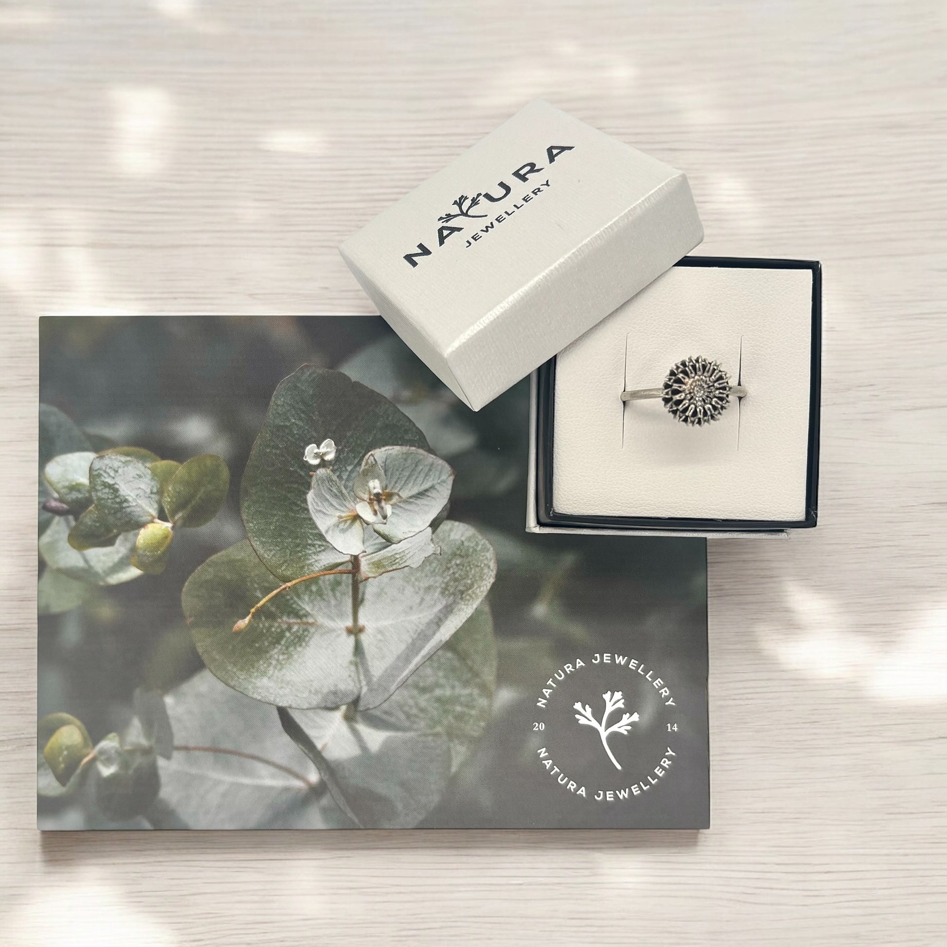 Samara Ring Silver in Natura Packaging