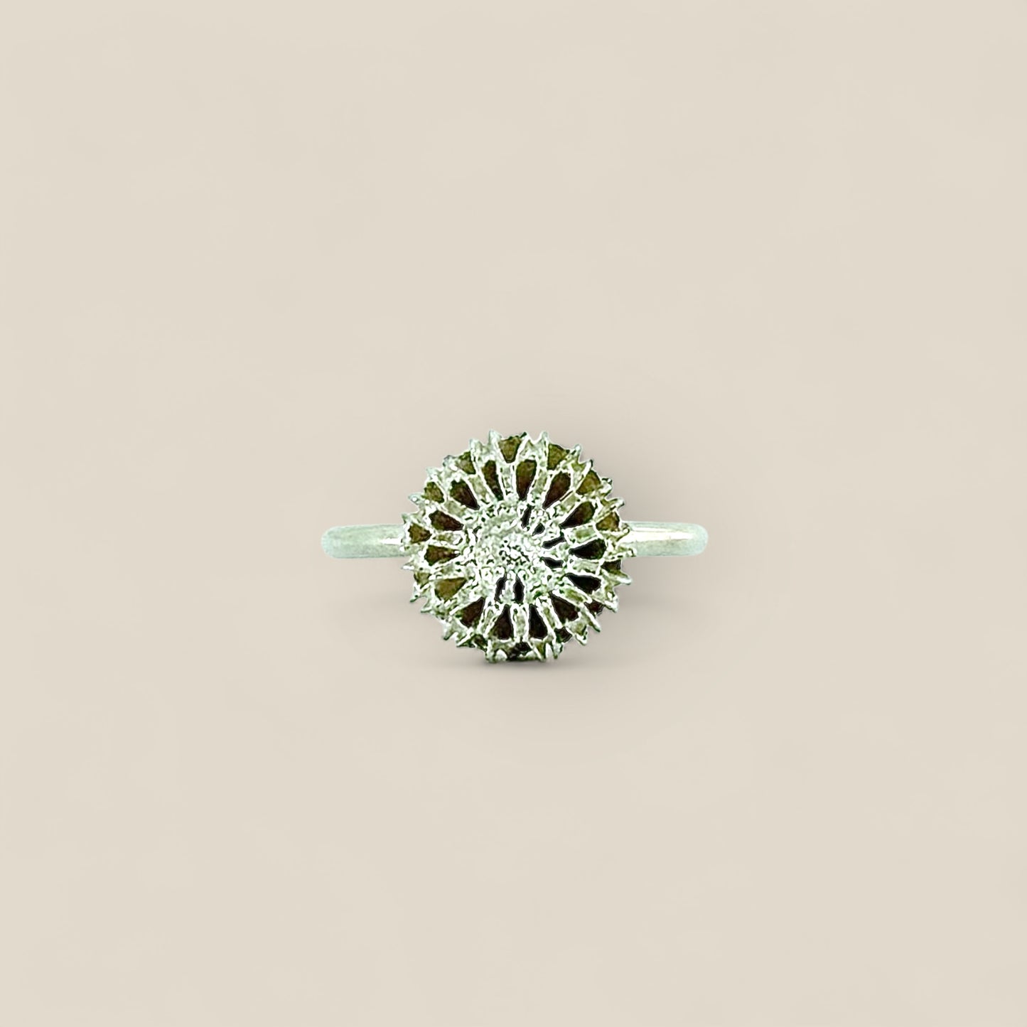 Samara Silver Polished Ring