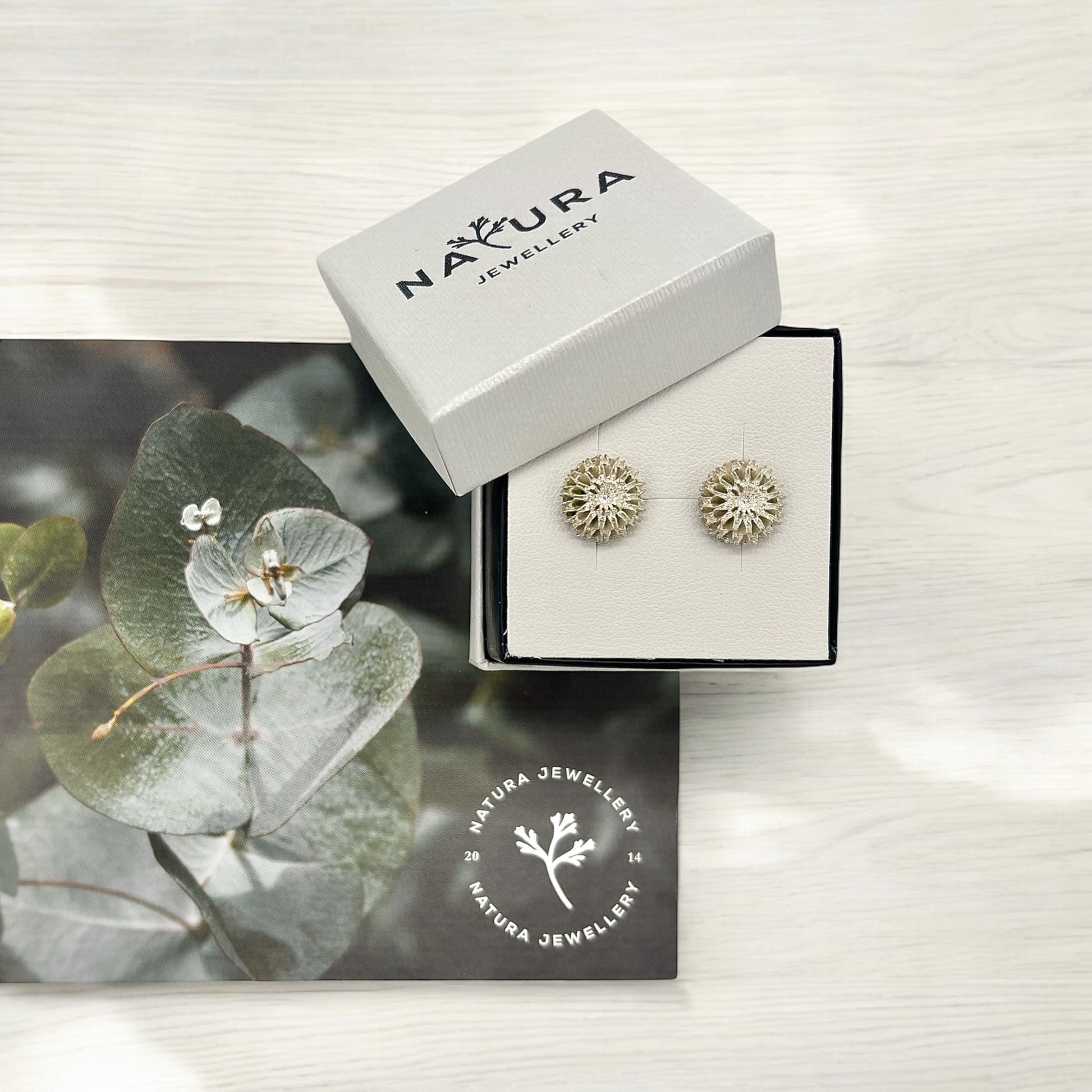 Samara Stud Earrings Silver