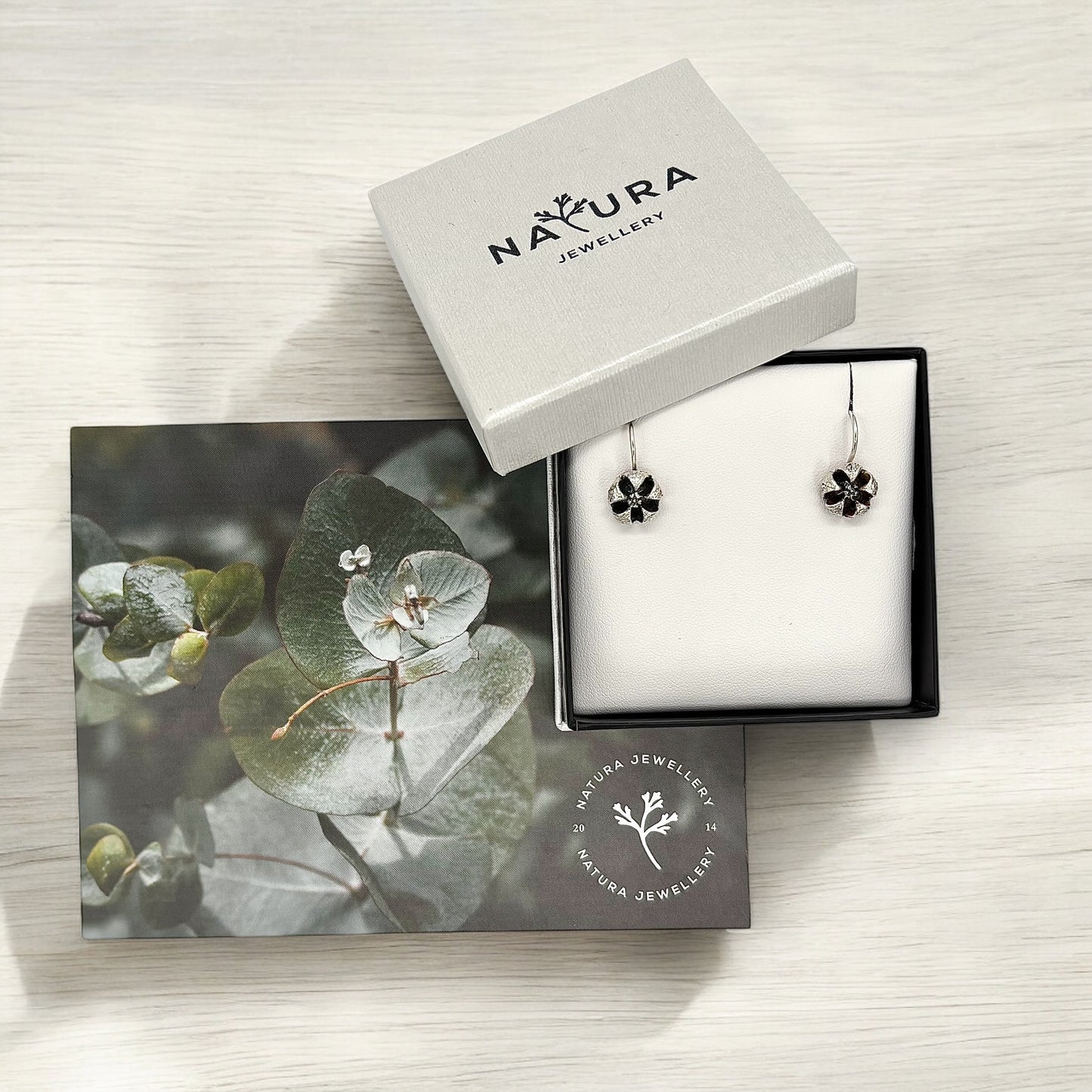 Tea Tree Hook Earrings