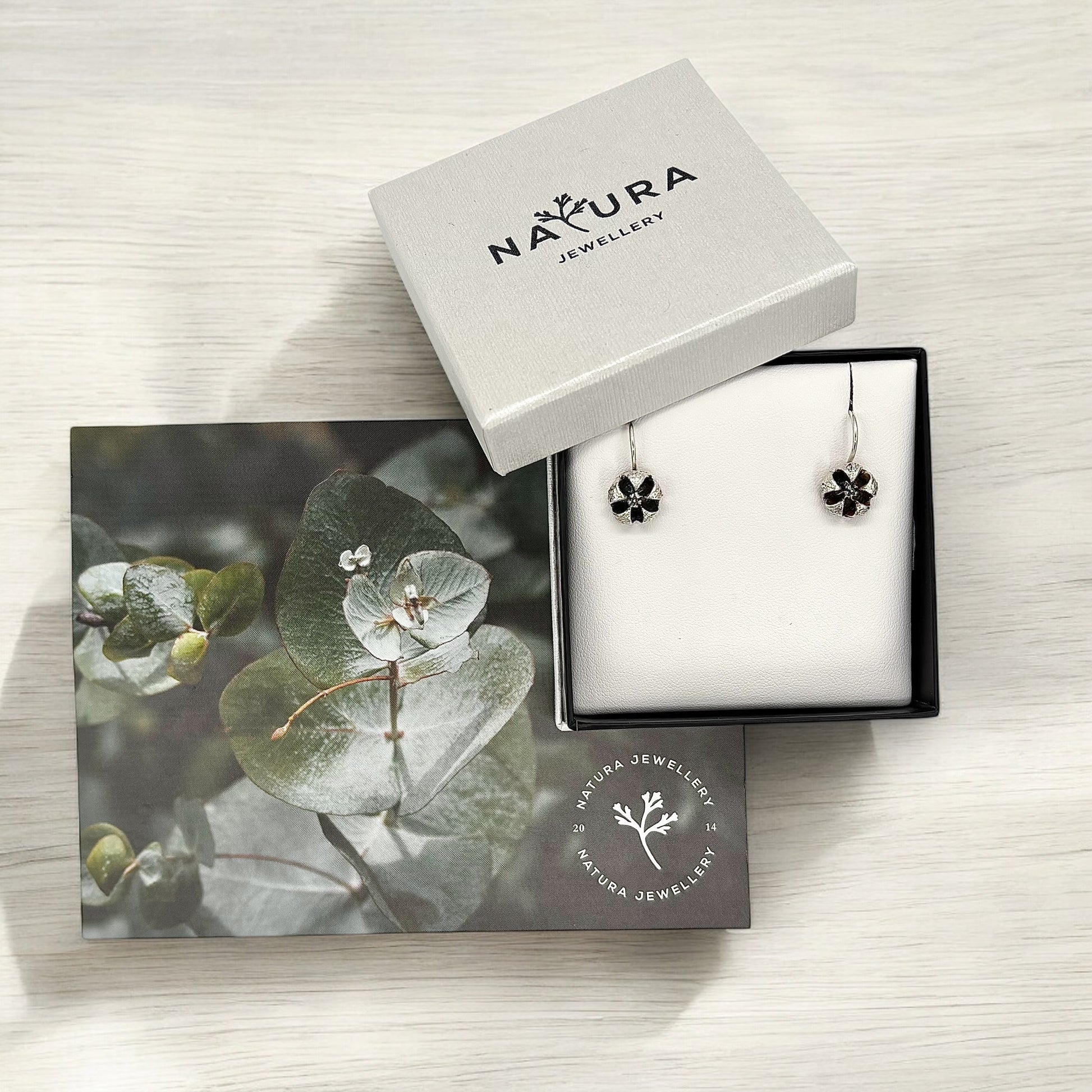 Tea Tree Hook Earrings