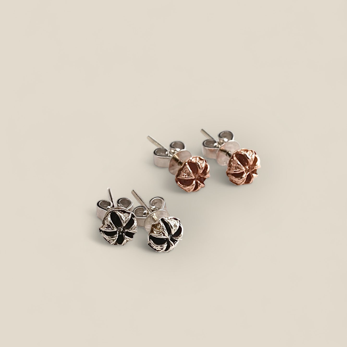 Tea Tree Stud Earrings