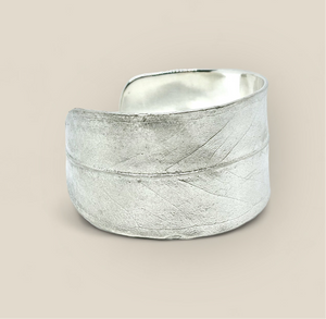 Gumleaf Cuff Silver 
