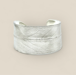 Gumleaf Cuff Silver 