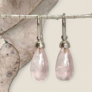 Pod Gemstone Drop Earrings