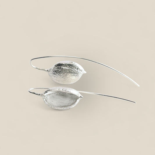 Grevillea pod earrings sterling silver