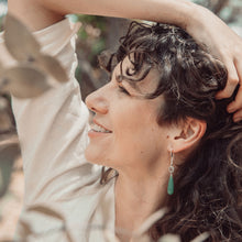 Load image into Gallery viewer, Eucalypt Drop Earrings