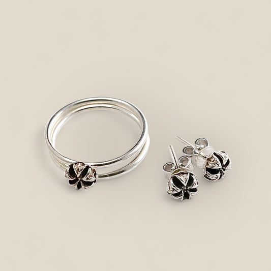 Tea Tree Silver Ring