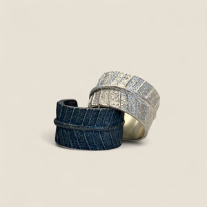 Silver Banksia Cuff Ring 