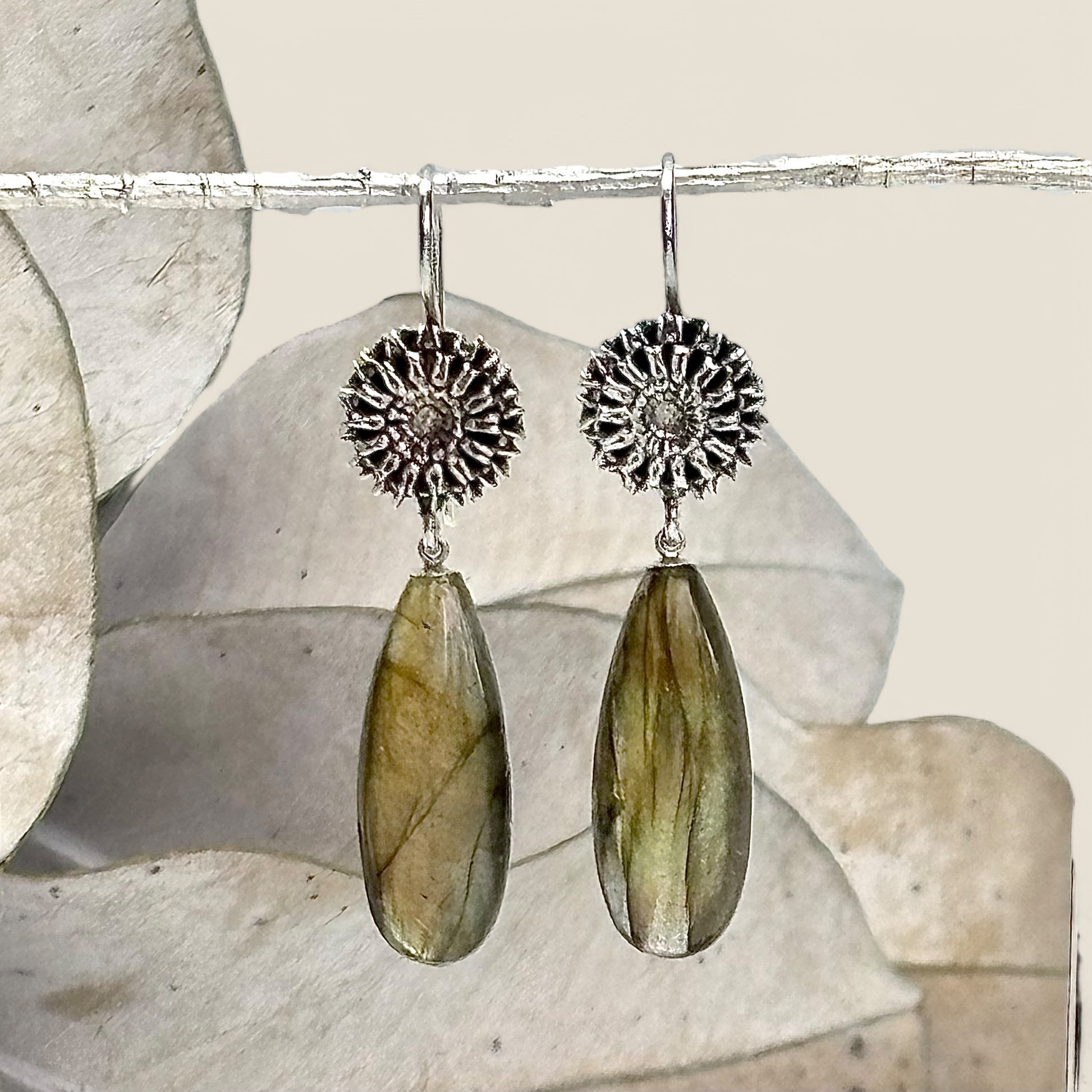 SAMARA Labradorite Drop Earrings 