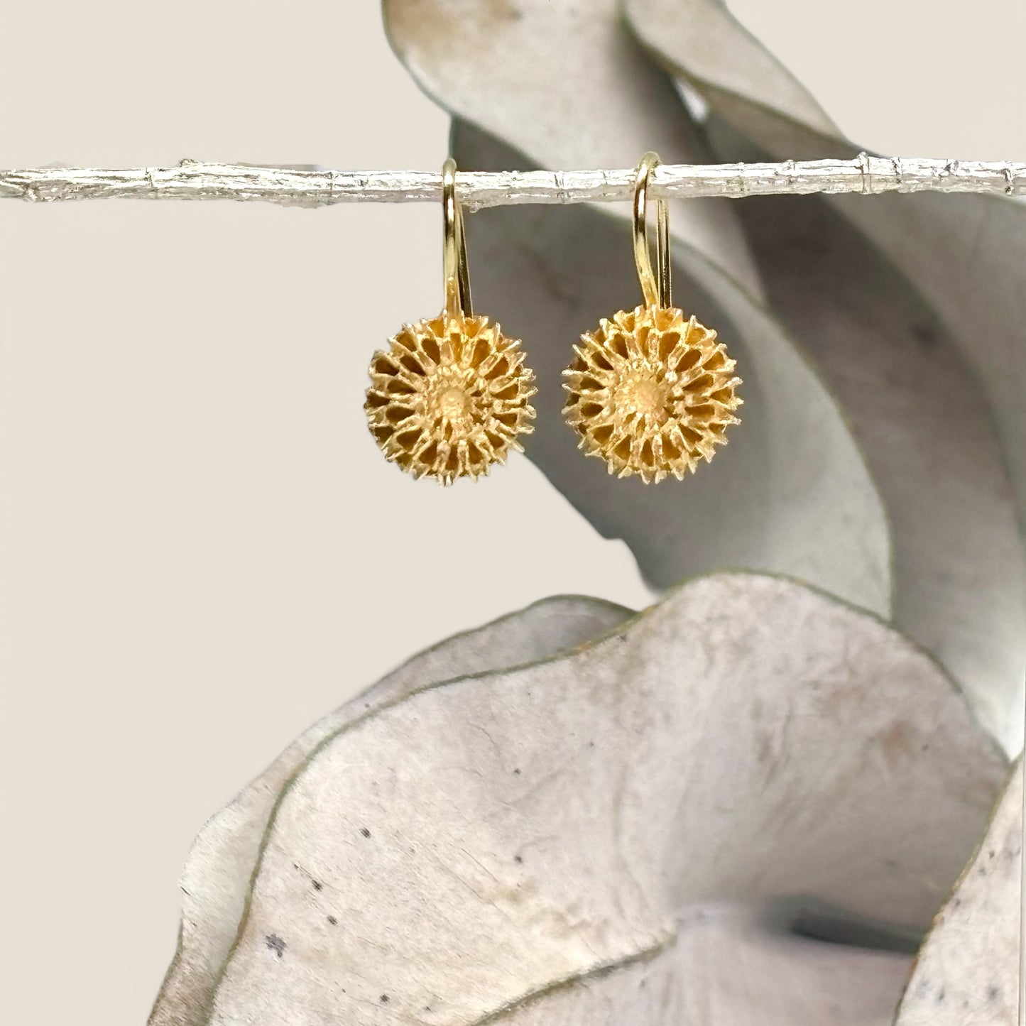 SAMARA Yellow Gold Earrings 