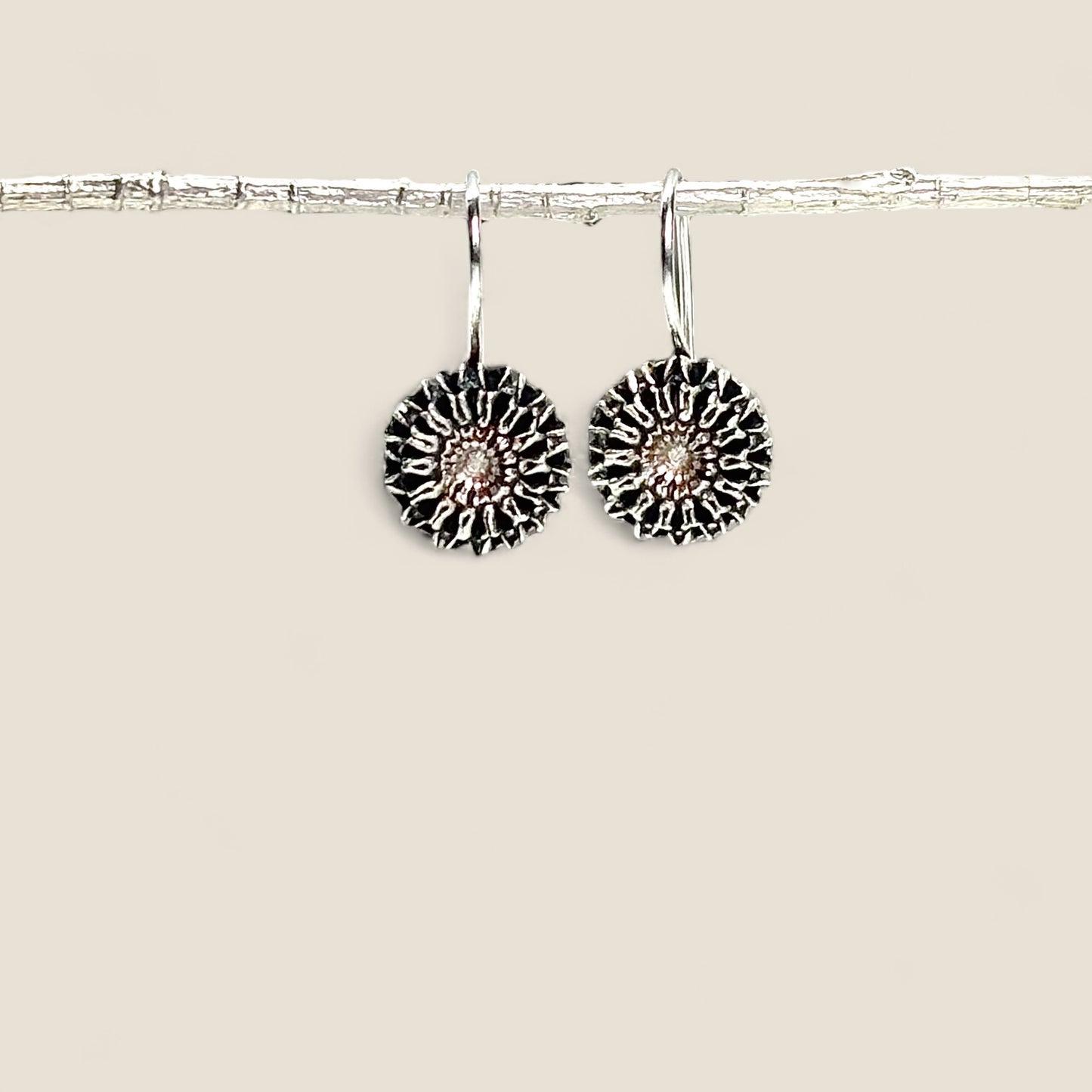 Samara Silver Hook Earrings 