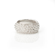 Load image into Gallery viewer, Banksia silver bomb ring