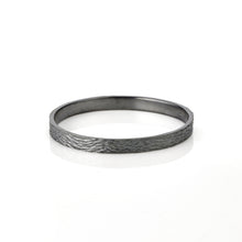 Load image into Gallery viewer, Eucalyptus oxidised silver bangle
