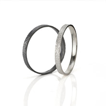 Load image into Gallery viewer, Eucalyptus solid silver bangles