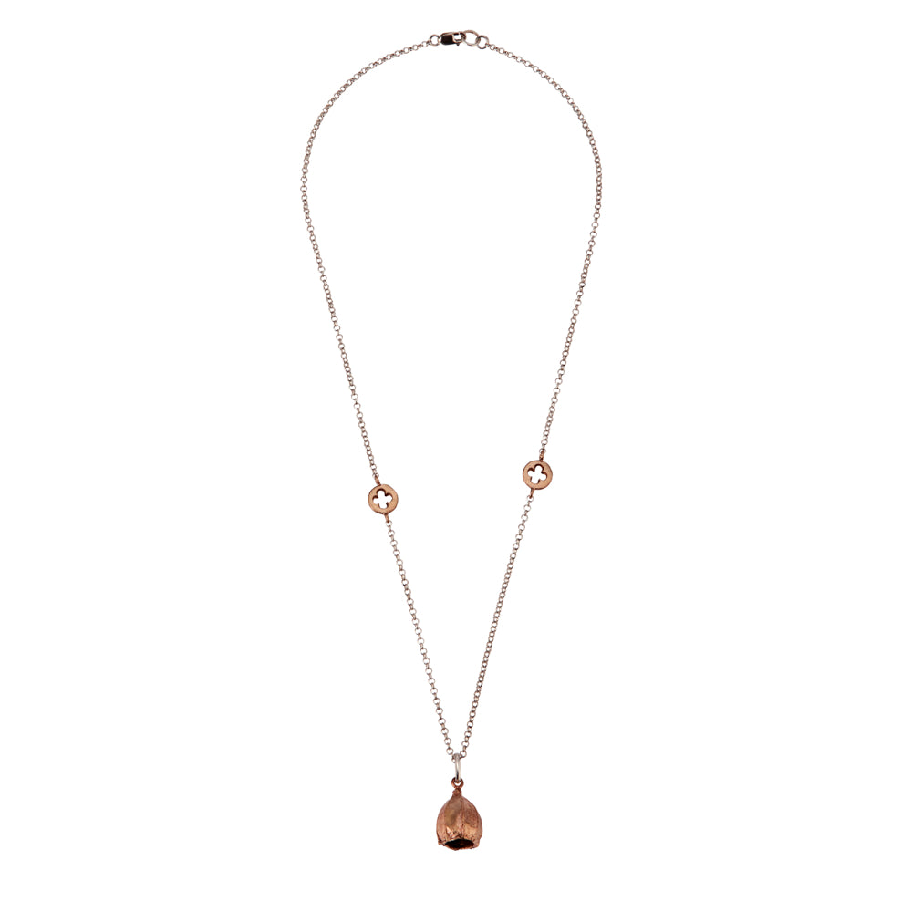 Gumnut necklace bronze 