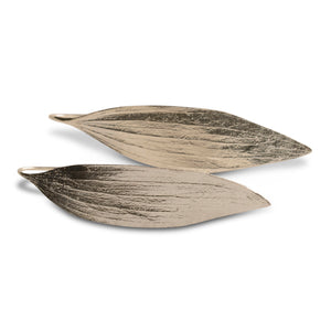 Melaleuca Silver Leaf Earrings