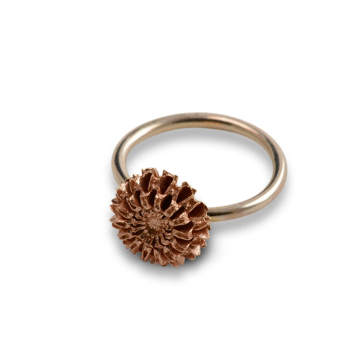 Samara rose gold ring