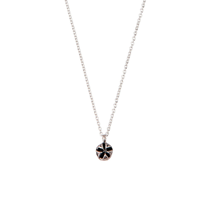 Tea tree silver pendant