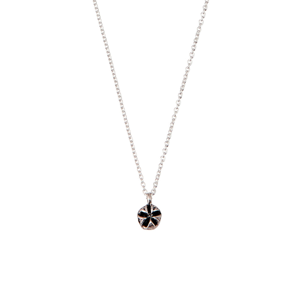 Tea tree silver pendant
