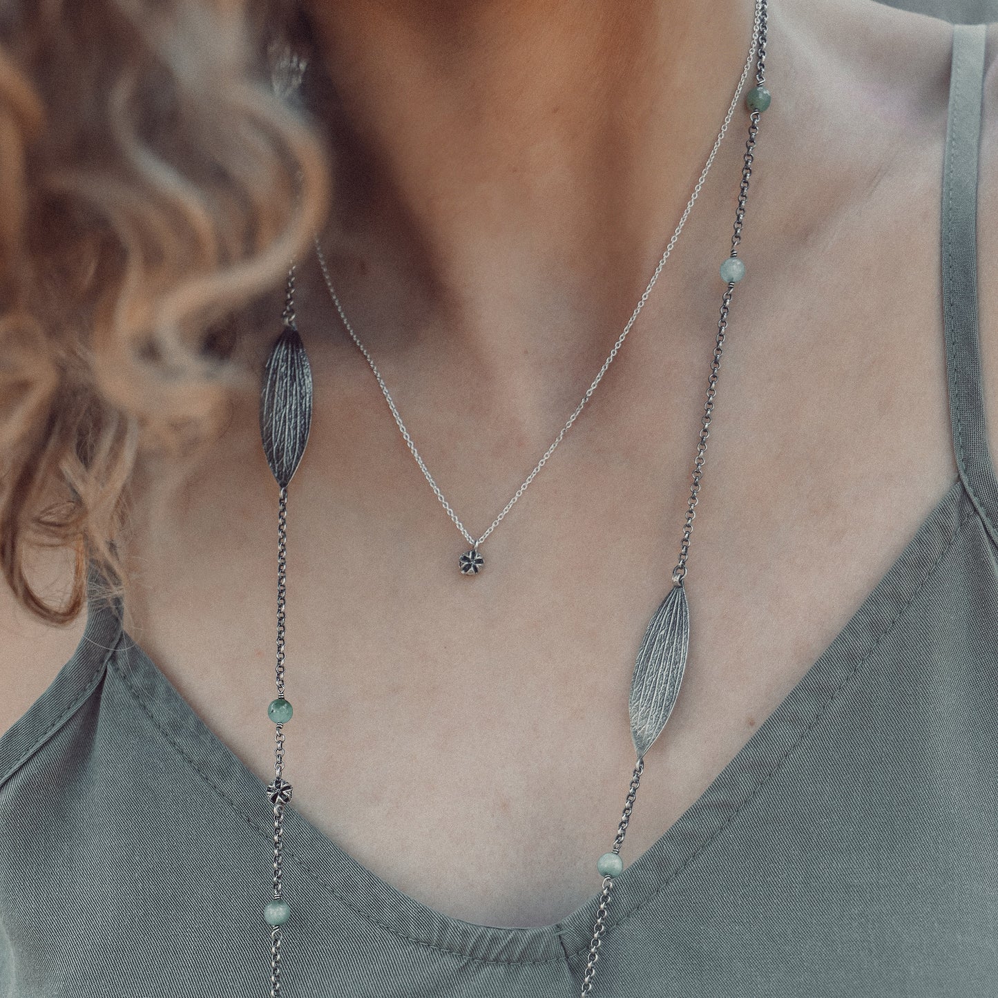 Melaleuca Silver Ladies Necklace